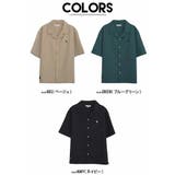オープンカラーシャツ レディース 半袖シャツ | DAESE TOKYO | 詳細画像12