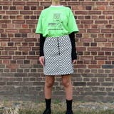 bpb ビーピービー チェックロゴジッパースカート | DAESE TOKYO | 詳細画像1 