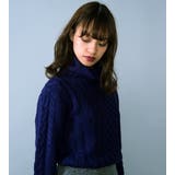 ケーブル編みタートルネック長袖ニット 韓国 韓国ブランド | DAESE TOKYO | 詳細画像4 