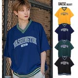 ラインリブ布帛カレッジTシャツ 全4色 Tシャツ | DAESE TOKYO | 詳細画像1