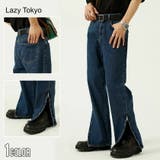 Lazy Tokyo裾ジップブルーデニム 全1色 | DAESE TOKYO | 詳細画像1 