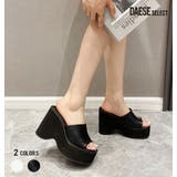 ウェッジソールサンダル 全1色 韓国 | DAESE TOKYO | 詳細画像1