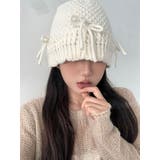 リボンニット帽子 全2色 ニット帽 | DAESE TOKYO | 詳細画像2