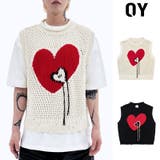 OY オーワイ ハートステッチニットベスト | DAESE TOKYO | 詳細画像1