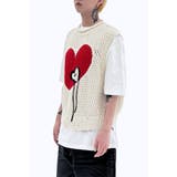 OY オーワイ ハートステッチニットベスト | DAESE TOKYO | 詳細画像3