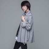 izBLACK総柄長袖シャツ 全1色 シャツ | ililil | 詳細画像3