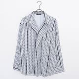 izBLACK総柄長袖シャツ 全1色 シャツ | ililil | 詳細画像5