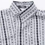 izBLACK総柄長袖シャツ 全1色 シャツ | ililil | 詳細画像7