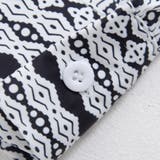 izBLACK総柄長袖シャツ 全1色 シャツ | ililil | 詳細画像13