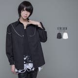 izBLACK【イズブラック】チェーンデザイン長袖シャツ 全2色 シャツ | ililil | 詳細画像1 