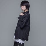 izBLACK【イズブラック】チェーンデザイン長袖シャツ 全2色 シャツ | ililil | 詳細画像3 
