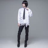 CV select【シーブイセレクト】ネクタイ付き垂らしベルトデザイン長袖シャツ… | ililil | 詳細画像7