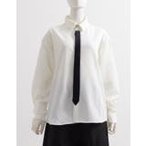 ililil【イルイルイル】ベロアネクタイ付きシャツ 全2色 シャツ | ililil | 詳細画像10