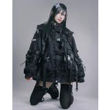 ilililサイバータクティカル中綿ナイロンジャケット 全2色 アウター | ililil | 詳細画像2