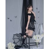 ililil地雷ちゃんのあざとレースアップ2wayオフショルトップス 全1色 | ililil | 詳細画像10 
