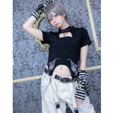 ililil首輪と鎖のチェーン付きトップス 全1色 カットソー | ililil | 詳細画像2