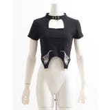 ililil首輪と鎖のチェーン付きトップス 全1色 カットソー | ililil | 詳細画像8