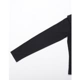 ililil地雷ちゃんのクロス刺繍キラキラリブカットソー 全1色 スカラップ襟 | ililil | 詳細画像20