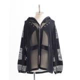 ilililChainmailリブ切り替えメッシュパーカー 全1色 パーカー | ililil | 詳細画像15