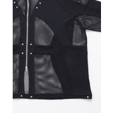 ilililChainmailリブ切り替えメッシュパーカー 全1色 パーカー | ililil | 詳細画像21