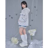 ililil生クリームフリルのバブみ全開2wayパーカー 全1色 ジャージ | ililil | 詳細画像13