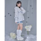 ililil生クリームフリルのバブみ全開2wayパーカー 全1色 ジャージ | ililil | 詳細画像14