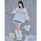 ililil生クリームフリルのバブみ全開2wayパーカー 全1色 ジャージ | ililil | 詳細画像15