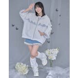 ililil生クリームフリルのバブみ全開2wayパーカー 全1色 ジャージ | ililil | 詳細画像16