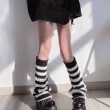 CV Select【シーブイセレクト】ボーダーニットレッグウォーマー 全2色 | ililil | 詳細画像2 