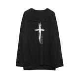 NOVESSELクロスプリントロンT 全1色 ロンティー | ililil | 詳細画像5