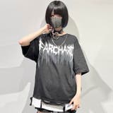 CV Select【シーブイセレクト】チェーン付きレイヤードプリントTEE 全2… | ililil | 詳細画像1 