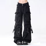 NOVESSEL【ノベセル】デニムカーゴパンツ 全1色 ワイドデニムパンツ | ililil | 詳細画像3 