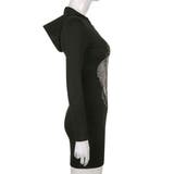 NOVESSELフード付きプリントジップアップ長袖カットソー 全1色 ロンT | ililil | 詳細画像7