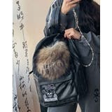 NOVESSEL【ノベセル】ファー付きレザーライクリュック 全1色 バッグパック | ililil | 詳細画像4 