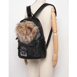 NOVESSEL【ノベセル】ファー付きレザーライクリュック 全1色 バッグパック | ililil | 詳細画像10 