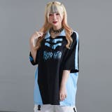 PSYCHO NATION【サイコネーション】 切り替えハーフZIP | ililil | 詳細画像8 