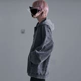 PSYCHO NATION ケミカルダメージパーカー | ililil | 詳細画像3