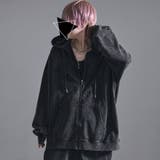 PSYCHO NATION ケミカルダメージパーカー | ililil | 詳細画像5