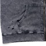 PSYCHO NATION ケミカルダメージパーカー | ililil | 詳細画像15