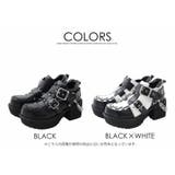 YOSUKEメンズチェーン付きベルテッド厚底シューズ 全2色 ブーツ | ililil | 詳細画像4
