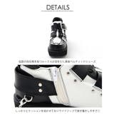 YOSUKEメンズチェーン付きベルテッド厚底シューズ 全2色 ブーツ | ililil | 詳細画像5
