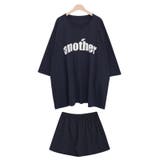 ネイビー | 新作 セットアップ Tシャツ | DAILY NJ