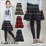 韓国ファッション スカート ひざ丈 | DarkAngel | 詳細画像1 