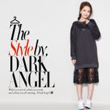 韓国ファッション 一段上のオシャレに♪透かしレースライナー春先行 スカート | DarkAngel | 詳細画像4 