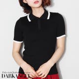 韓国ファッション ポロシャツニット タイトフィット | DarkAngel | 詳細画像9 