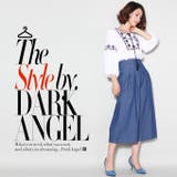 韓国ファッション 刺繍ブラウス チュニックトップス9分袖 | DarkAngel | 詳細画像12 