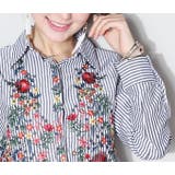 韓国ファッション 刺繍 ブラウス | DarkAngel | 詳細画像7 