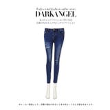 韓国ファッション スキニーデニムパンツ ボトムス | DarkAngel | 詳細画像3 