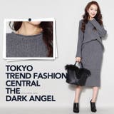 韓国ファッション ニットワンピース セットアップ | DarkAngel | 詳細画像13 
