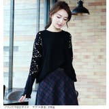 韓国ファッション ニットトップス セーター | DarkAngel | 詳細画像5 